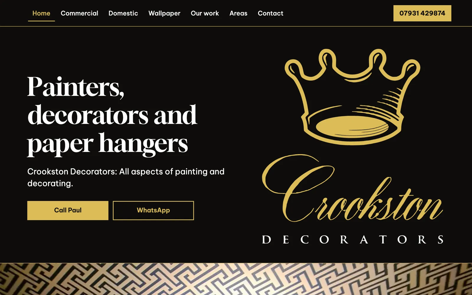 Crookston Decorators homepage