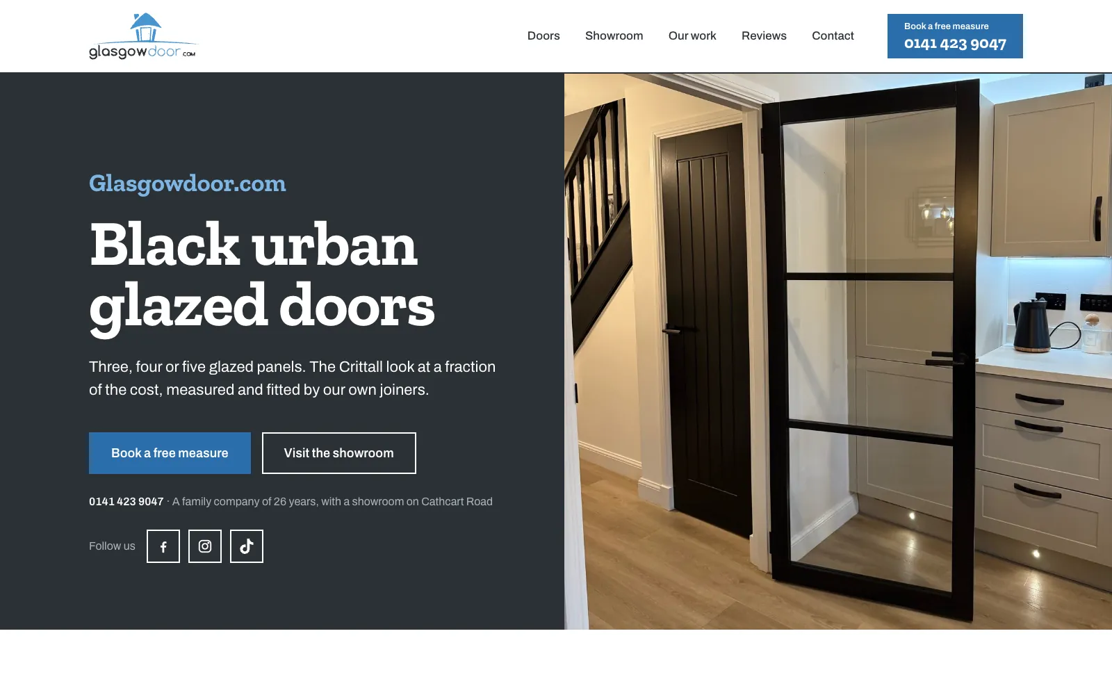 Glasgow Doors homepage